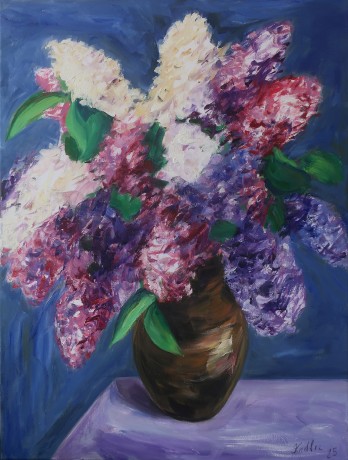 Lilacs (80x60 cm)