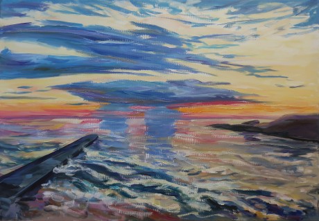 The Pier (90x130 cm)