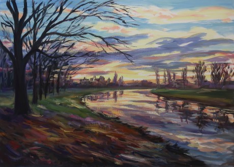 Mirroring (100x140 cm)