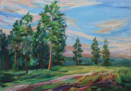 Pines (70x100 cm)