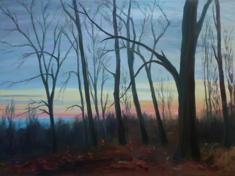 Wistful autumn (90x130 cm)