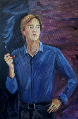 Autoportrét (120x80 cm)