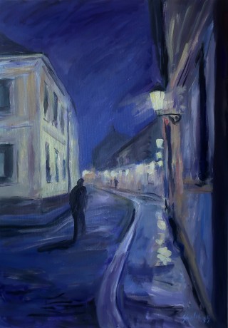 Night walker (100x70 cm)