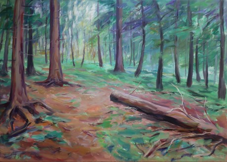 Magic forest (100x140 cm)