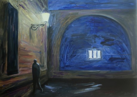 Night walker (100x140 cm)