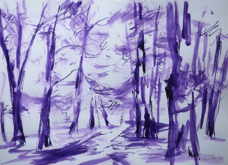 Léto v parku (30x42 cm)