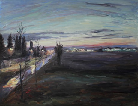 Piletice stream (100x130 cm)
