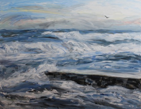 Příliv (130x100 cm)