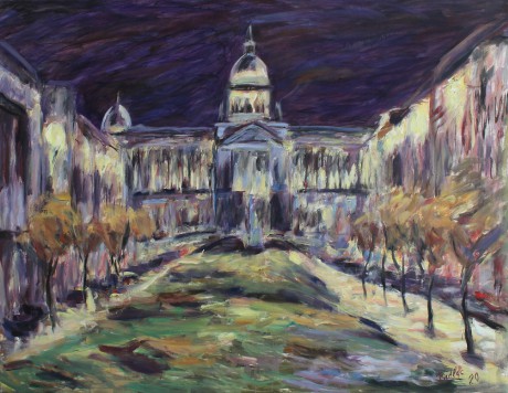 Wenceslas Square (100x130 cm)