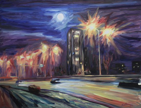 Citylights (100x130 cm)