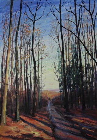 Lesní pěšina (90x130 cm)
