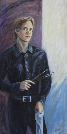 Selfportrait (140x70 cm)