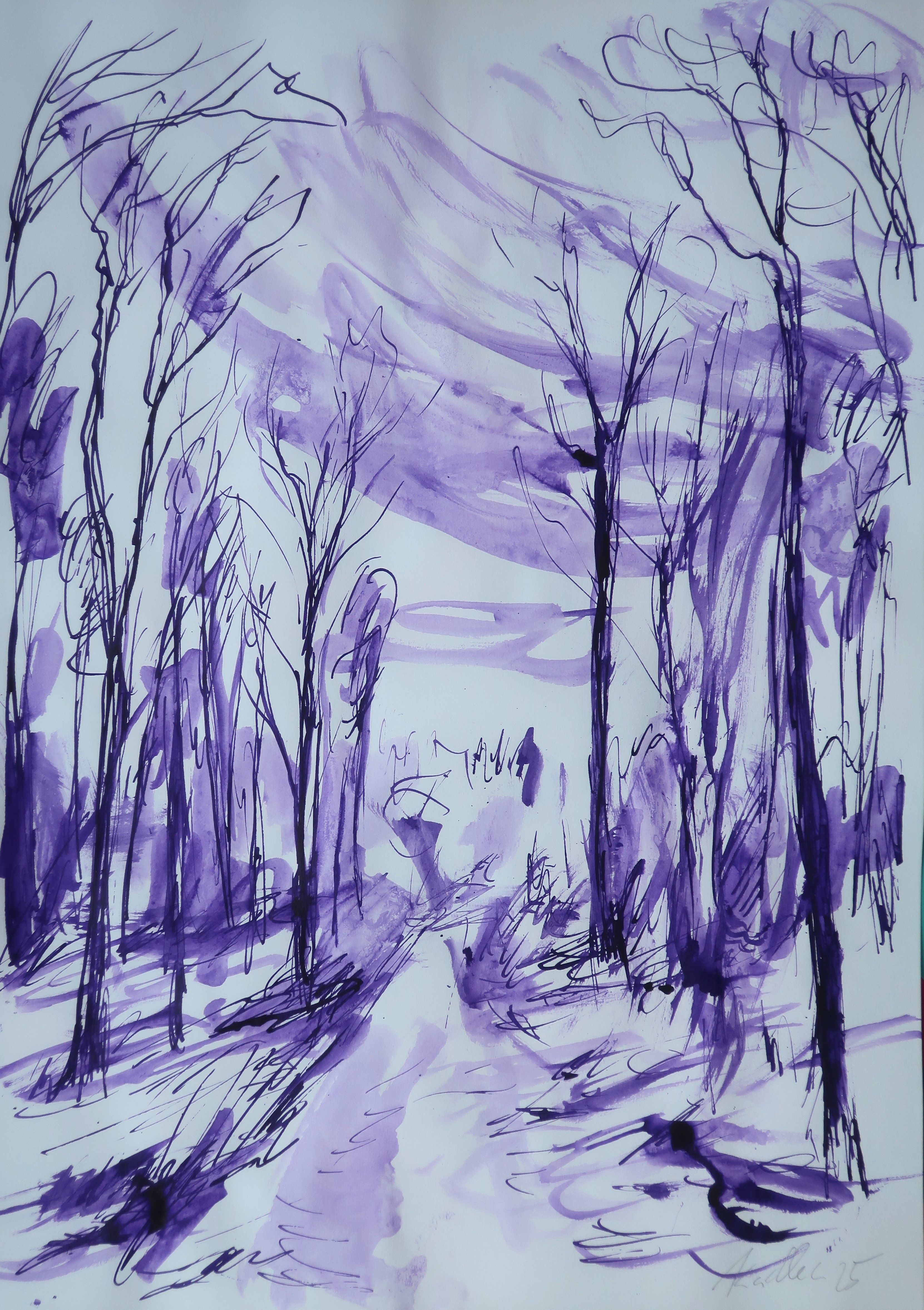 Forest path (42x30 cm)