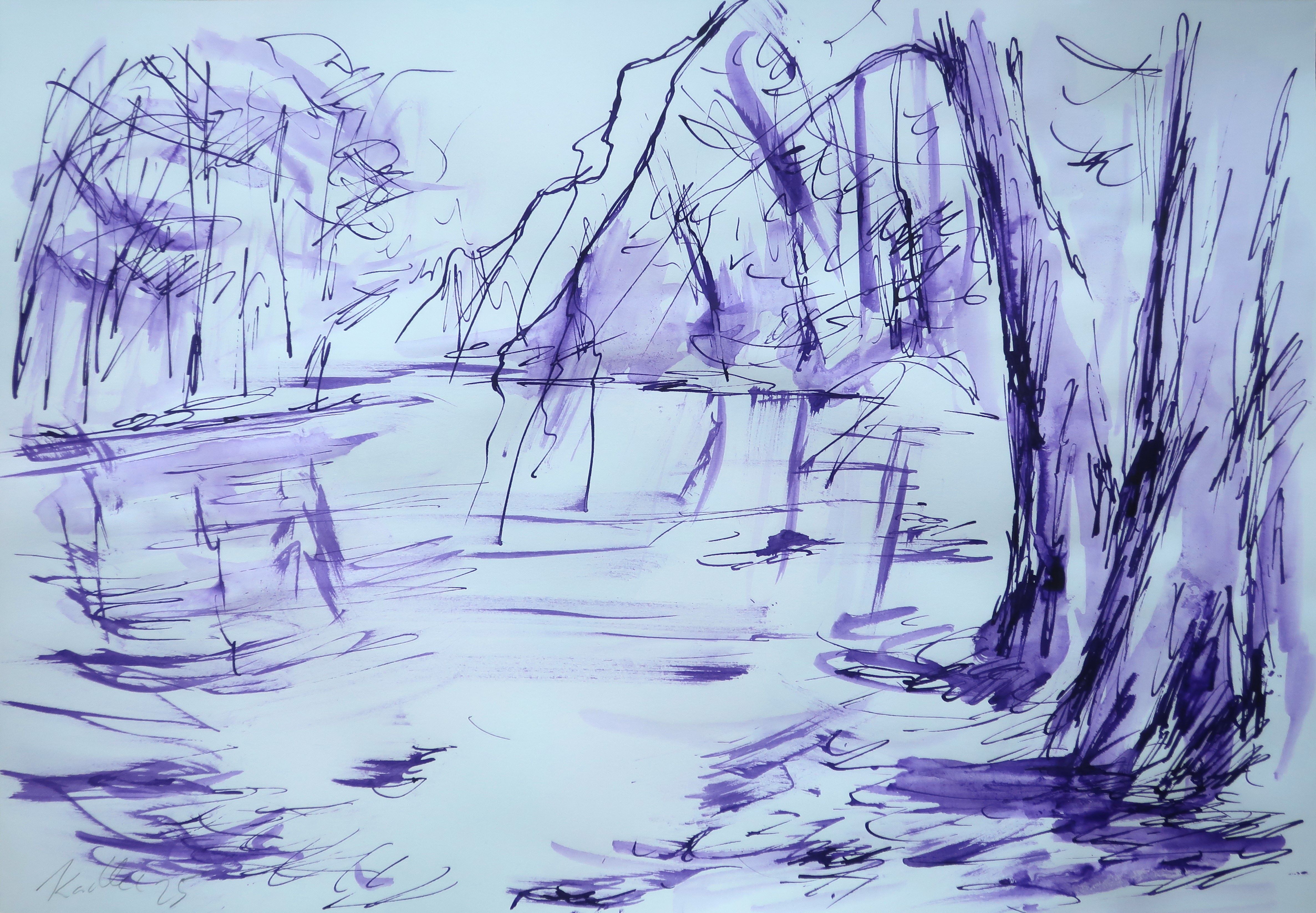 At the Wild Orlici (30x42 cm)