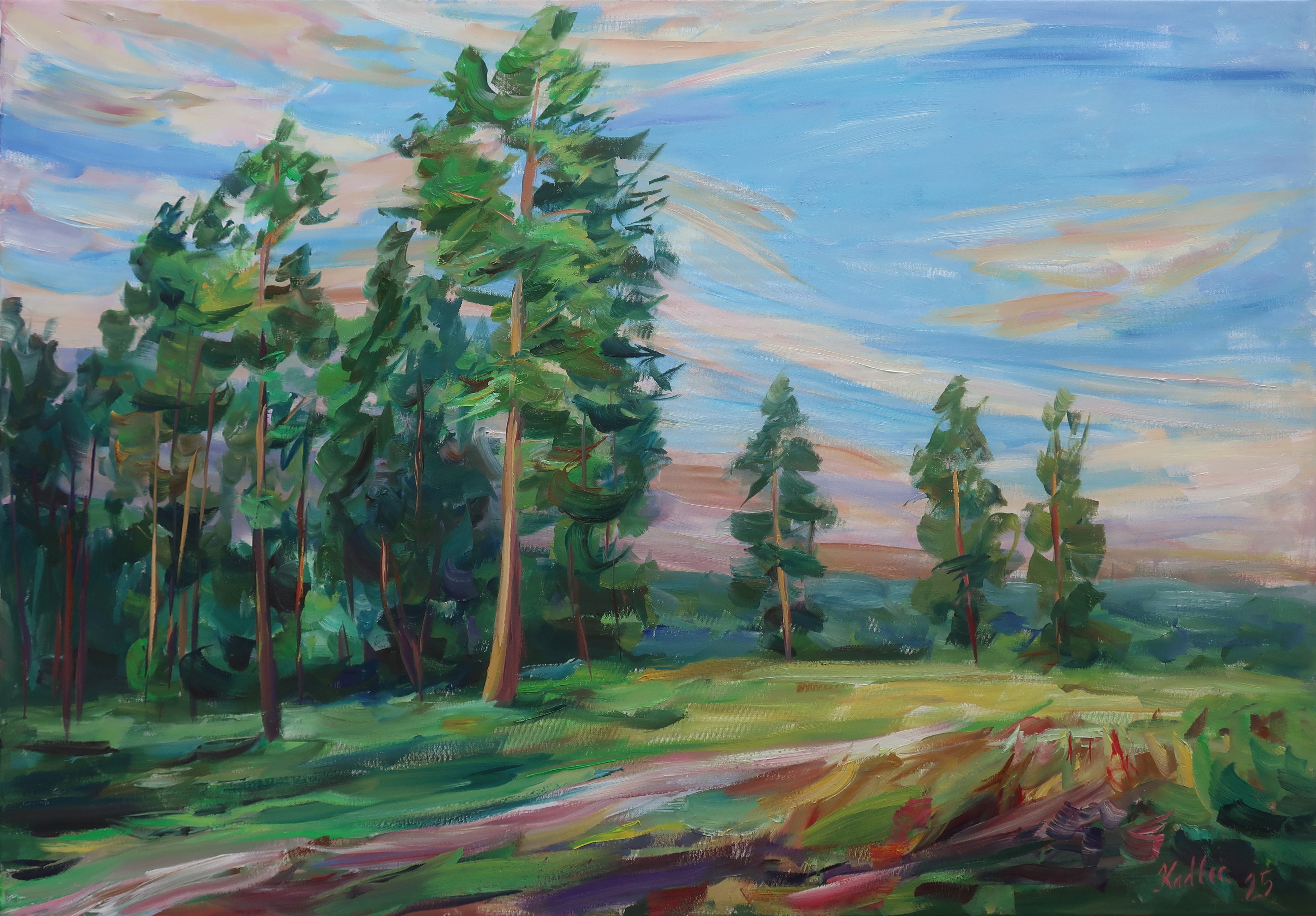 Pines (70x100 cm)