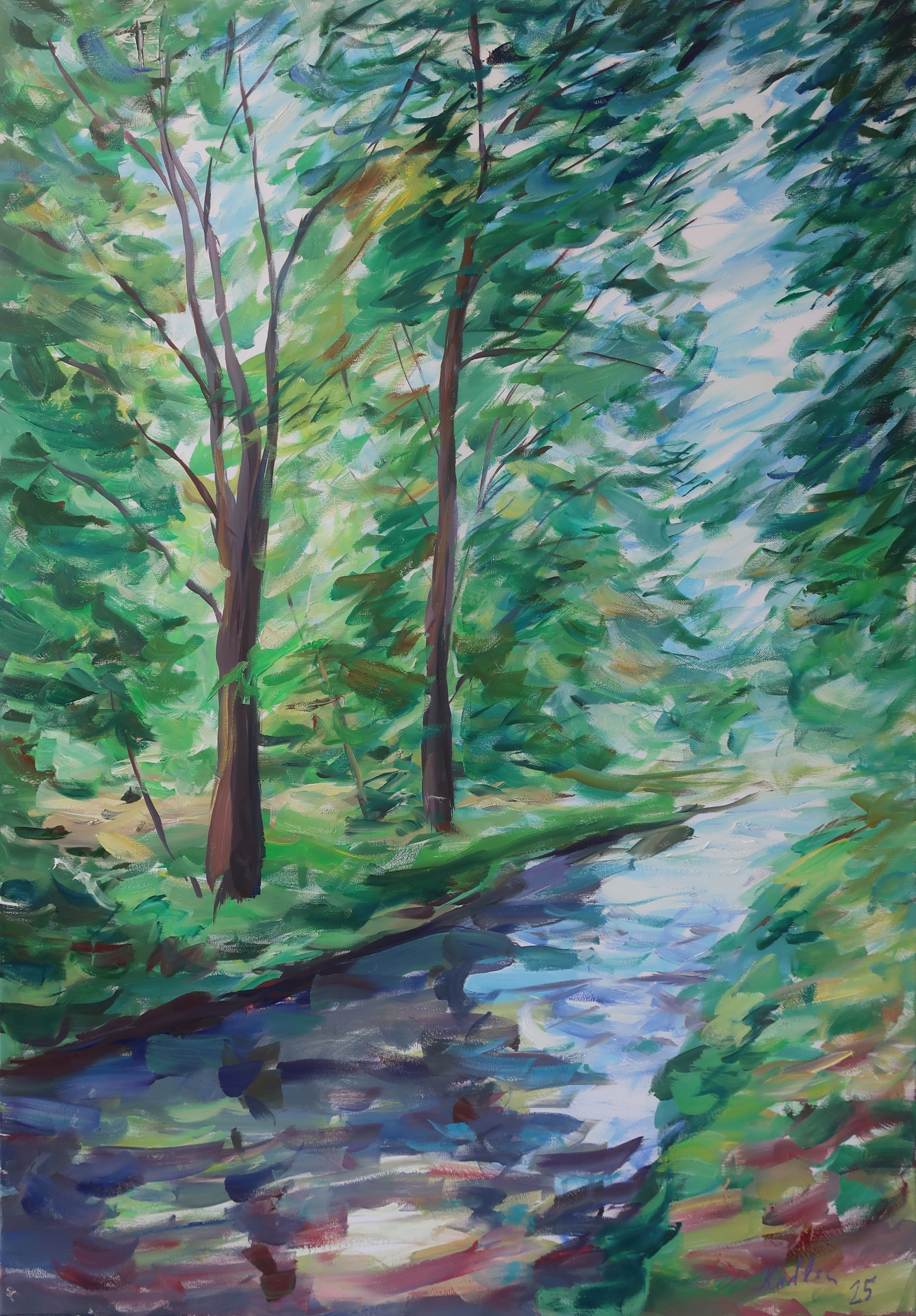 Potok (100x70 cm)
