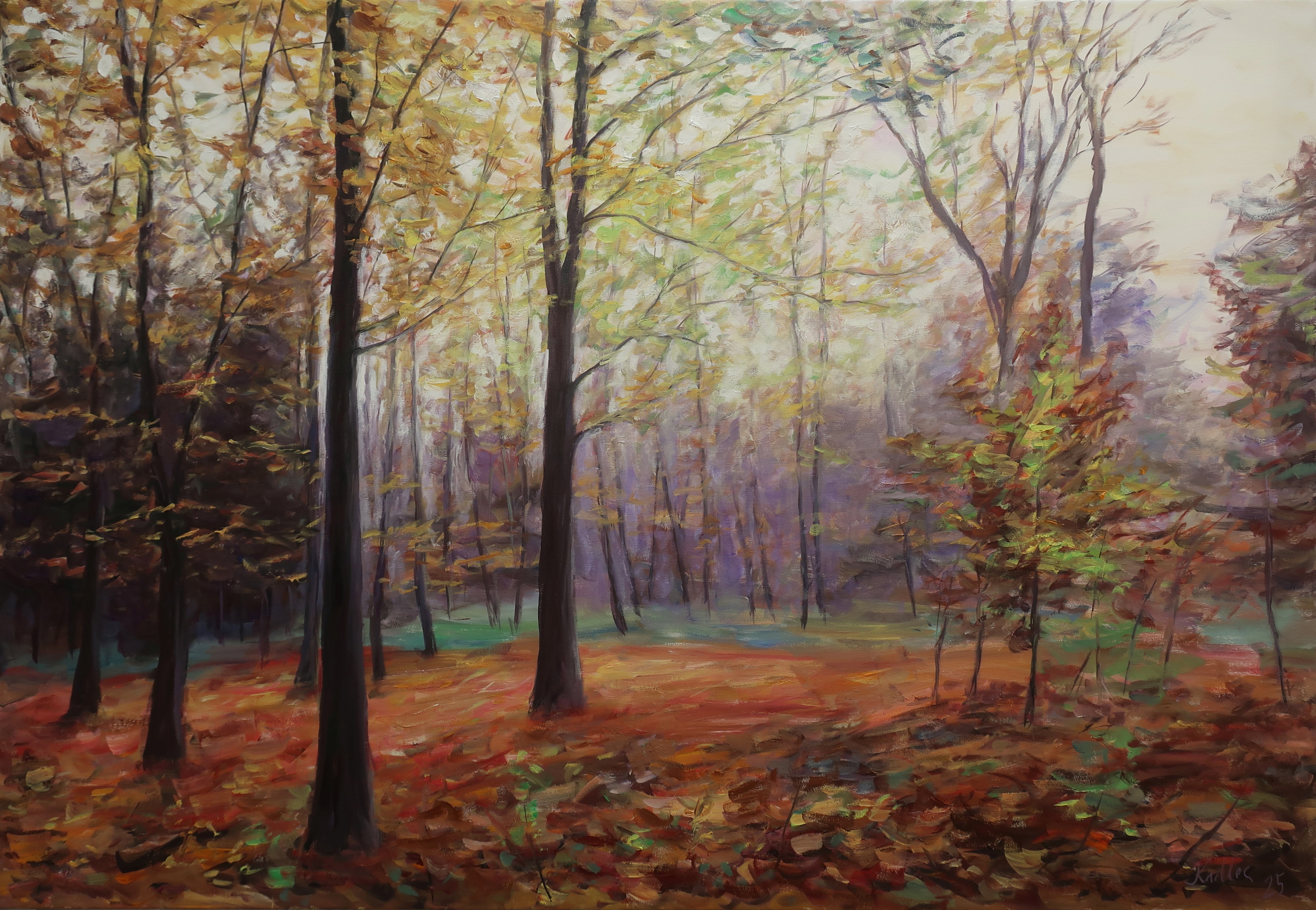 Podzimní nálada (90x130 cm)