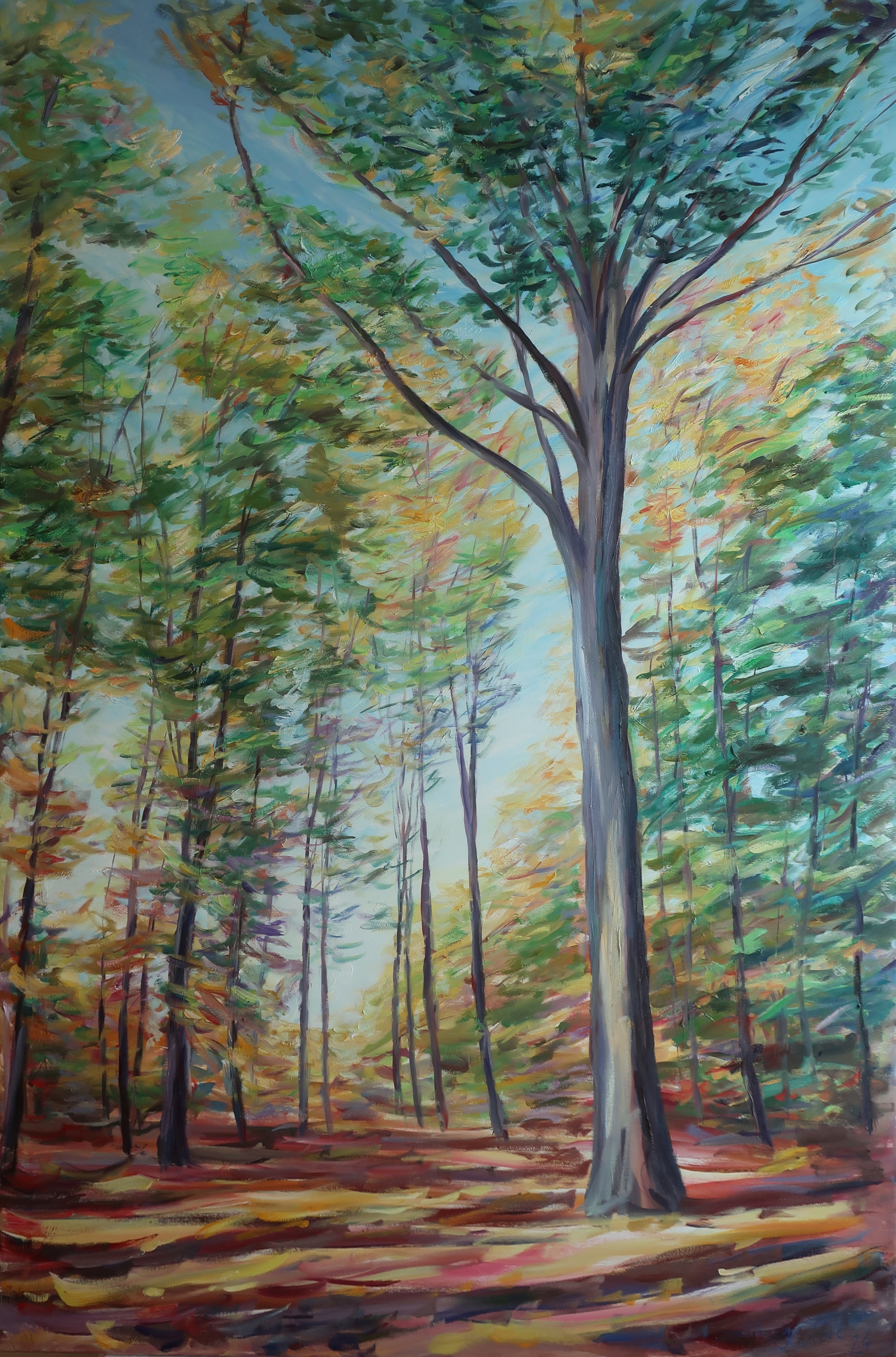 Podzim přichází (150x100 cm)