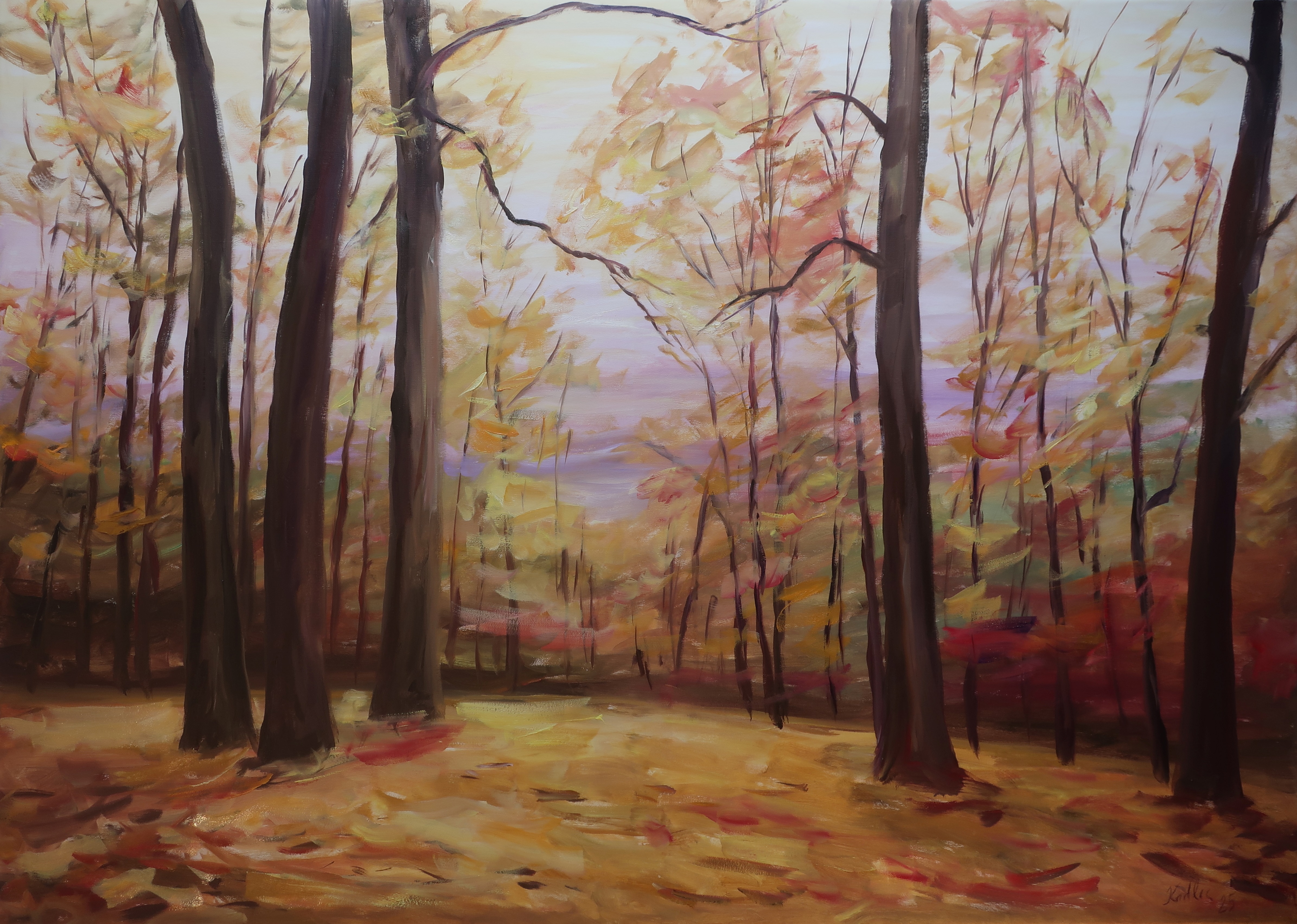 Zlatavý podzim (100x140 cm)