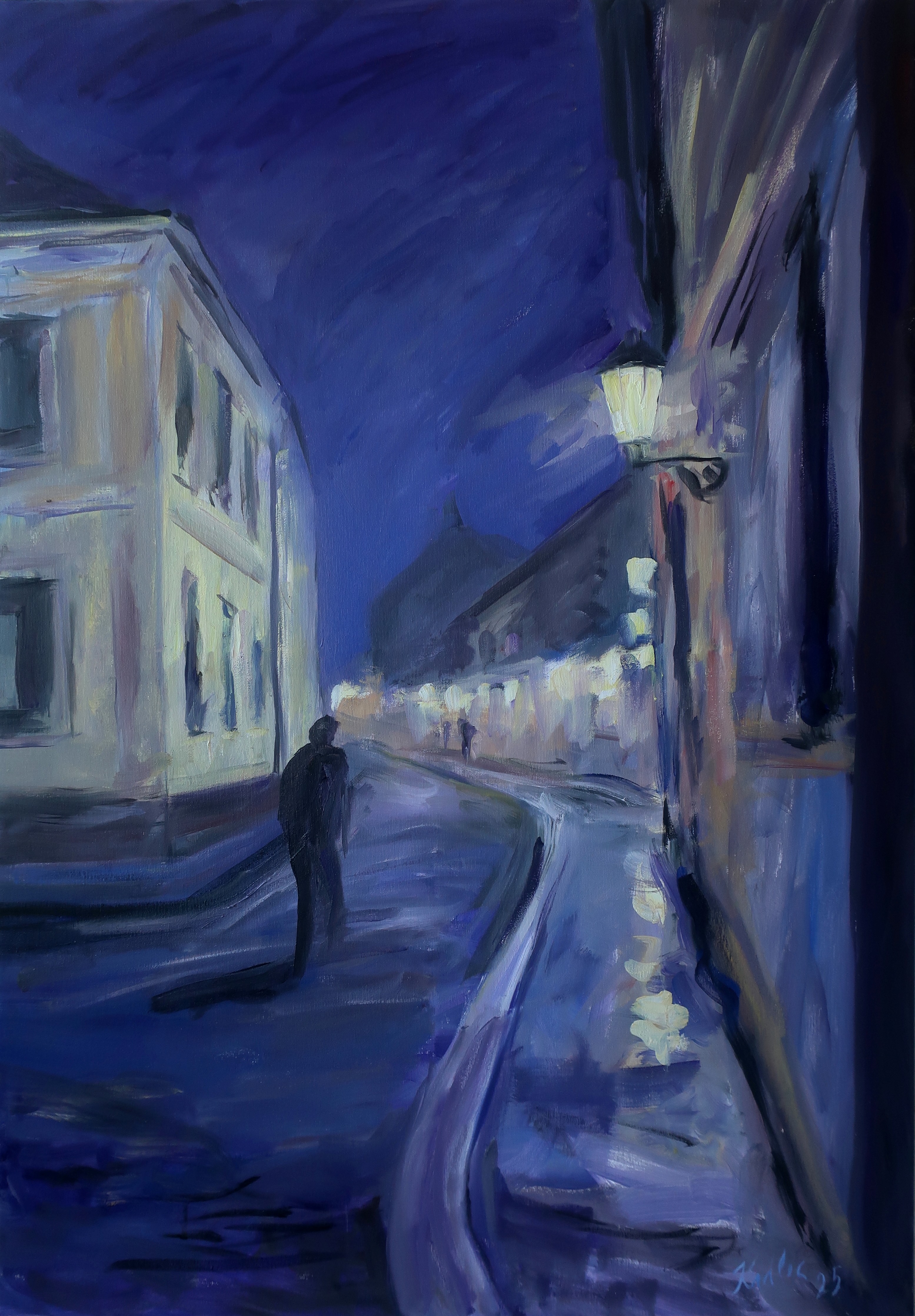 Night walker (100x70 cm)