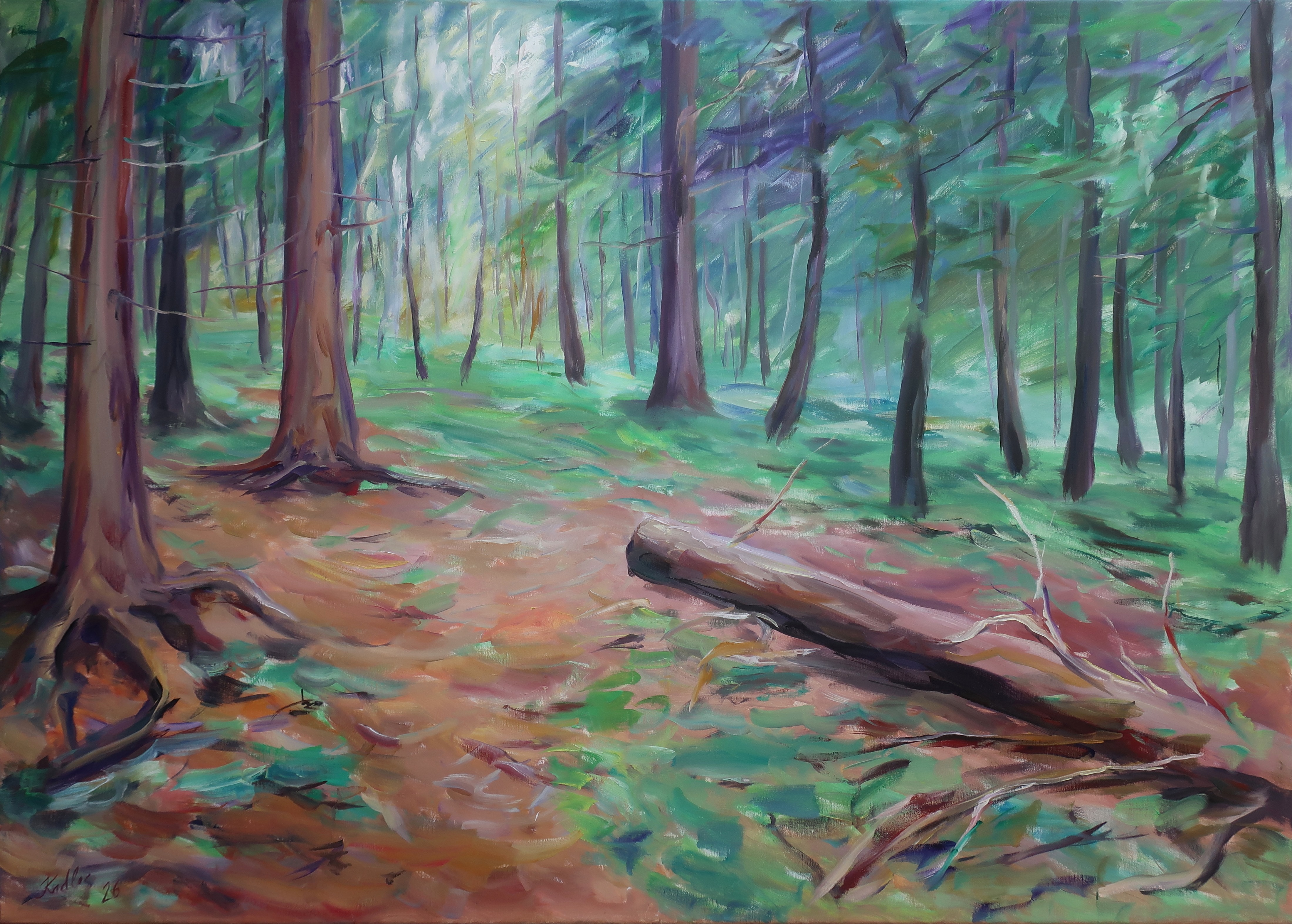 Kouzelný les (100x140 cm)